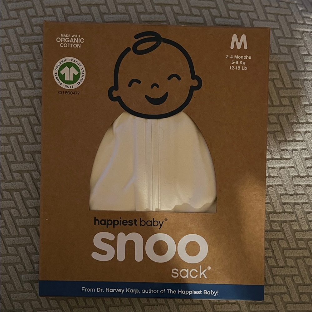 Happiest Baby Snoo Sack - Cream